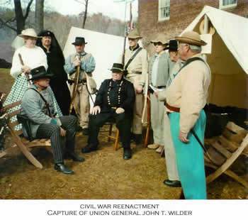 Rockwood Reenactment of Capture of General John Wilder