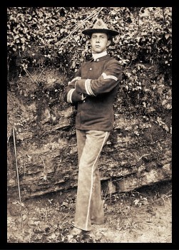 Henry L. Halburnt (1879-1958) in Spanish-American War Uniform