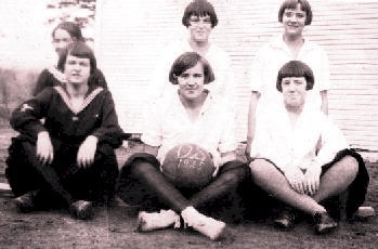 Wheat 1926 Girls' Basketball Team