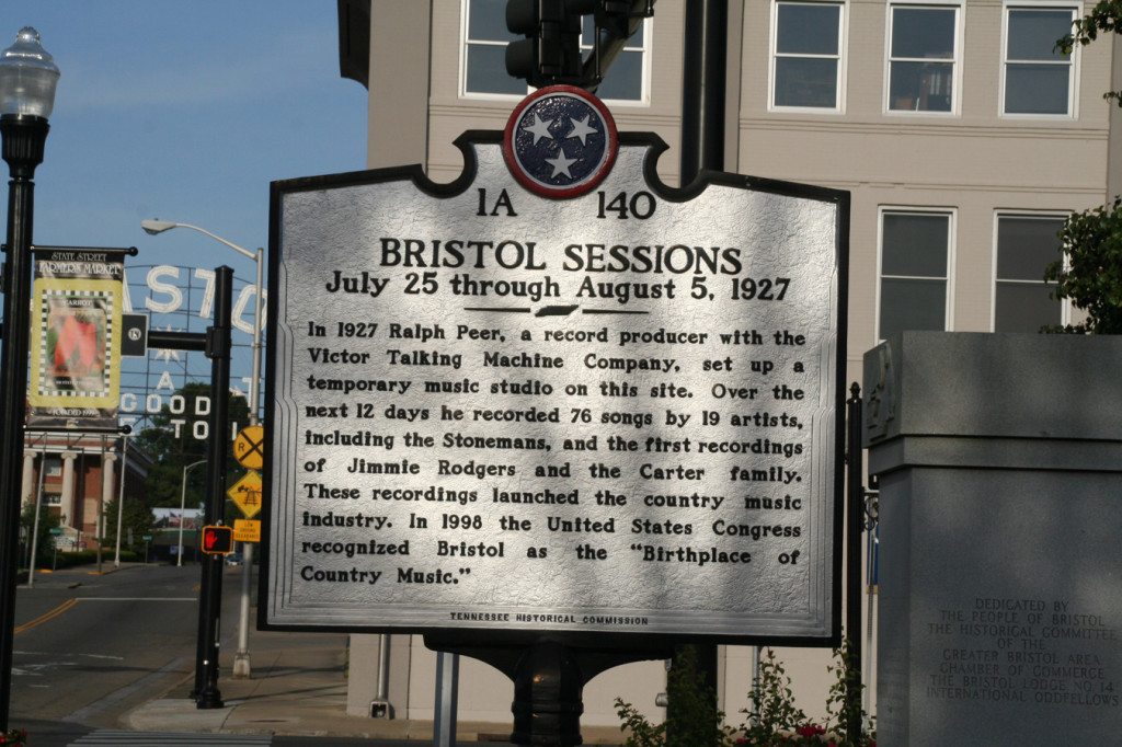 Bristol Sessions Sullivan County TNGenWeb