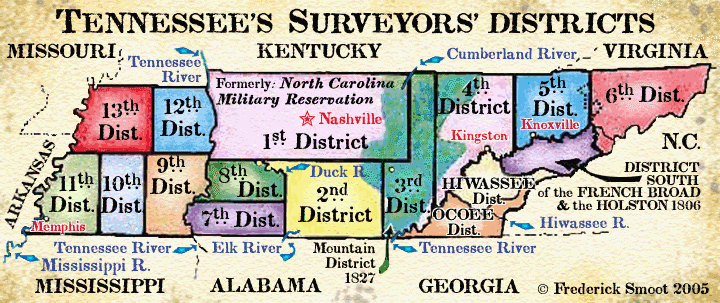 Survey Districts Map