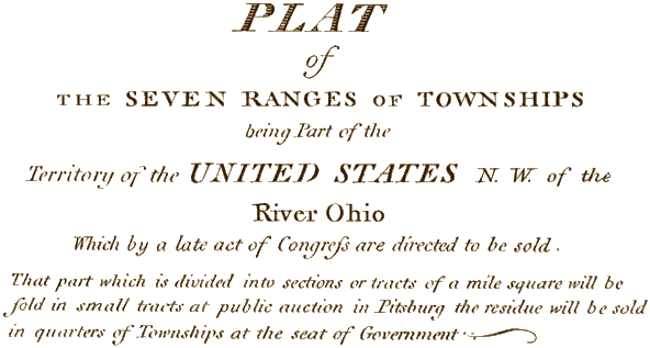us township and range system was devised in the 1950s