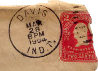 Davis IT postmark.