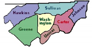 Northeast TN counties